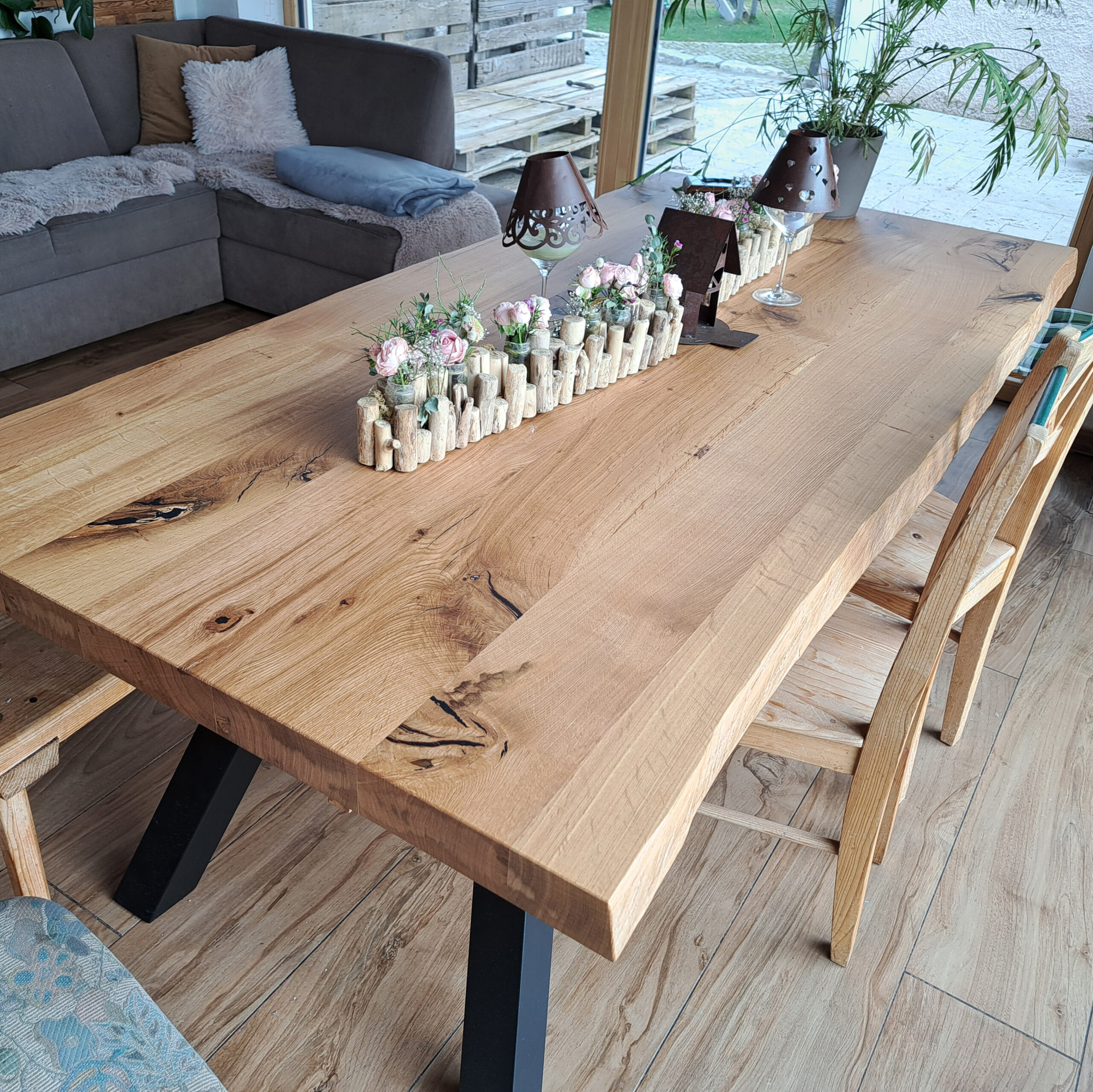 Massivholztisch Eiche